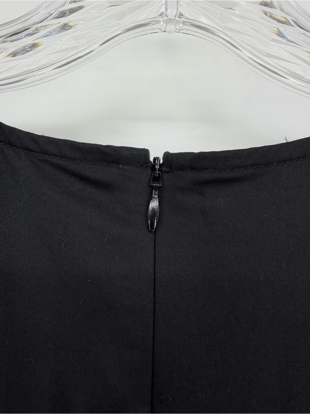 CO Essentials Tiered Midi Dress Sleeveless Cotton Black Size L - Picture 6 of 10